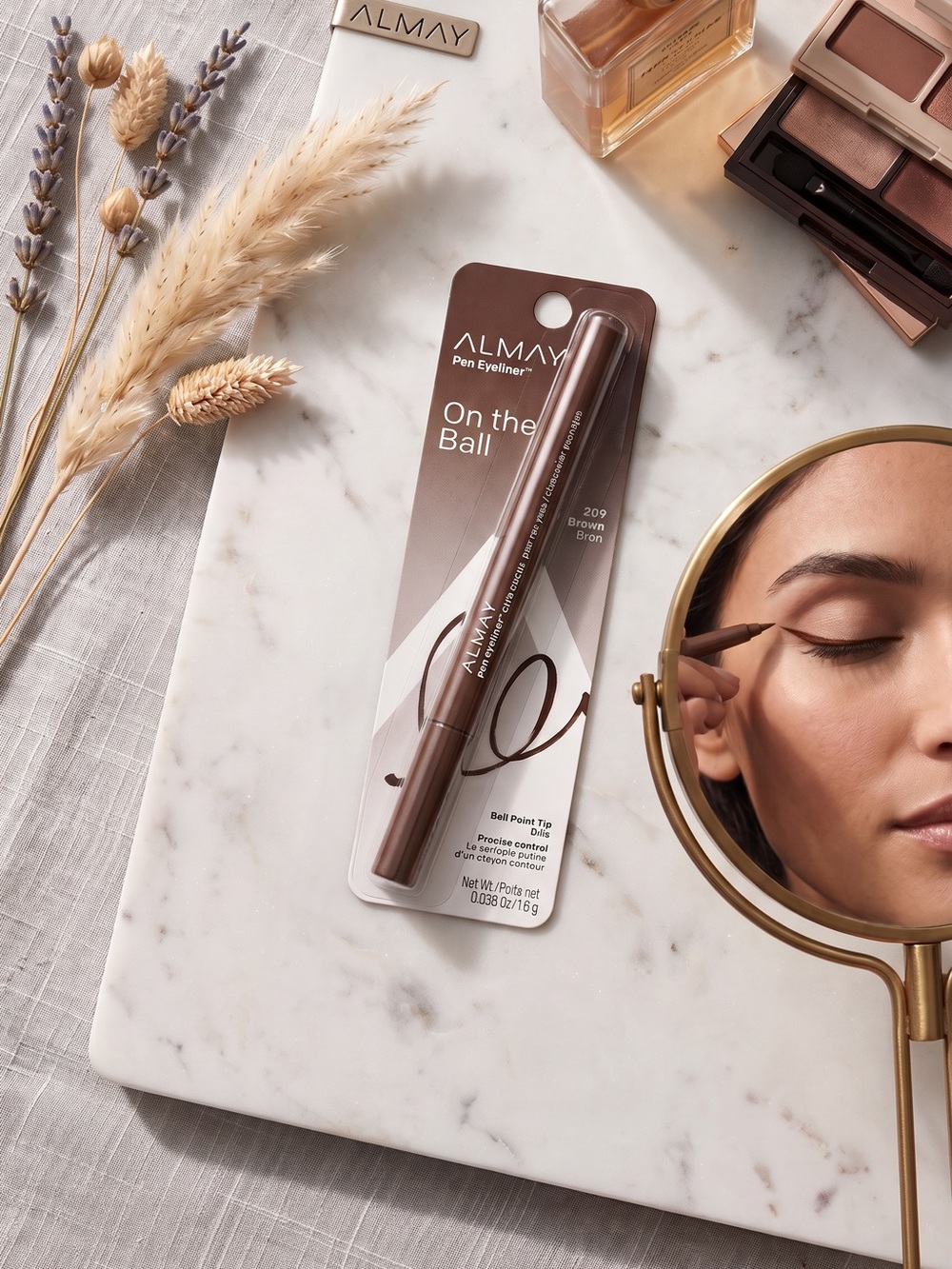 Almay On the Ball Pen Eyeliner - Brown